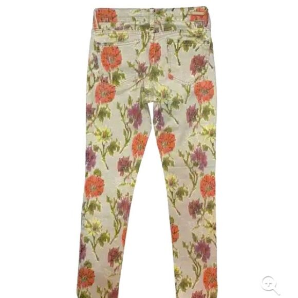 Anthropologie pilcro, and the Letterpress STET floral jeans, size 26 - Picture 3 of 8